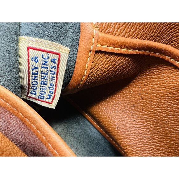 Vintage 90s Dooney and Bourke leather crossbody bag Made In USA - Picture 9 of 10